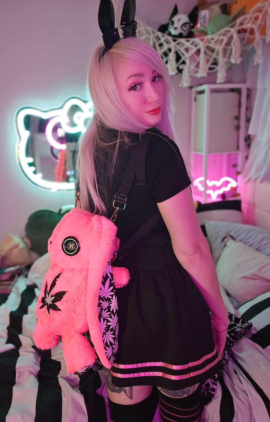 Build your own Bunny Plush Backpack! - Venom Doll Plushies