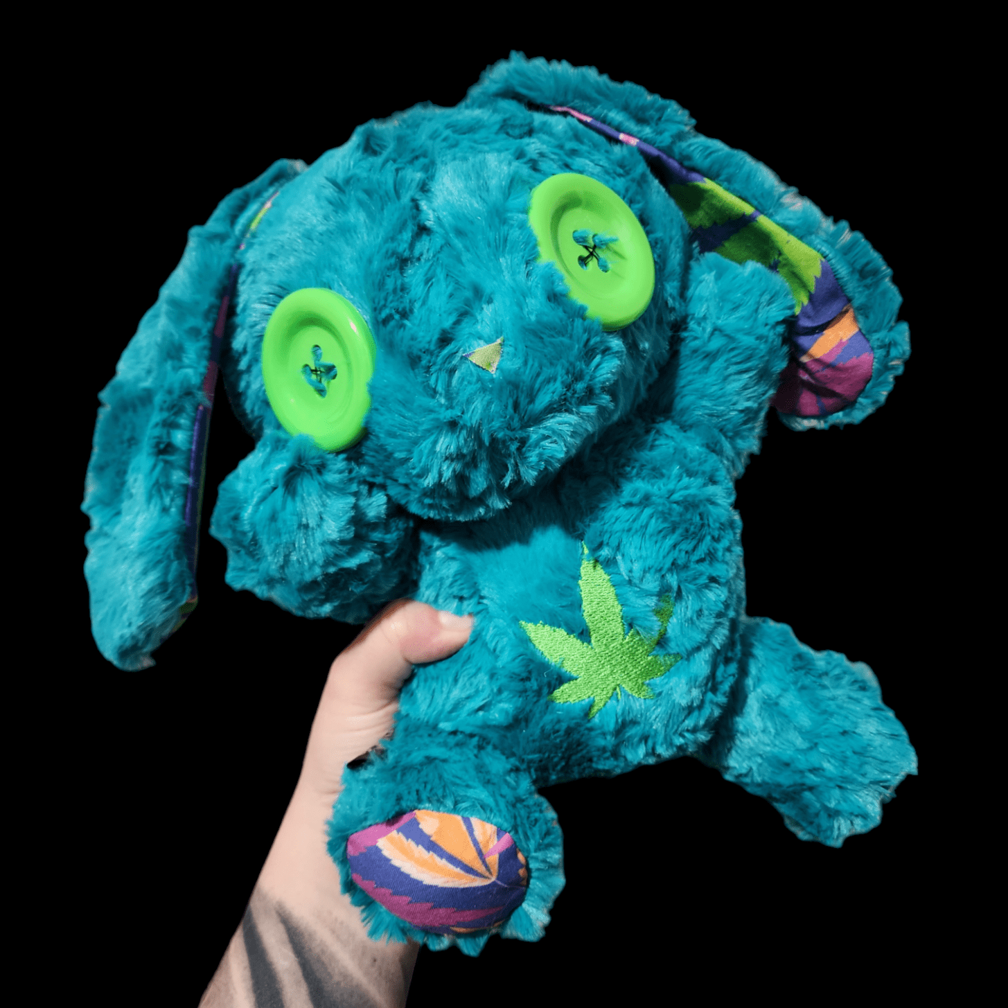 Chonk Size Cannibun Plush - Teal - Venom Doll Plushies