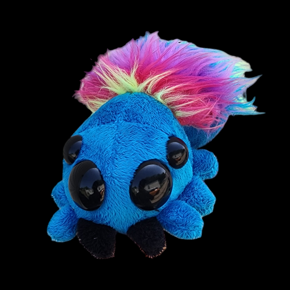 Rainbow Pride Bule Spooder Plush - Venom Doll Plushies