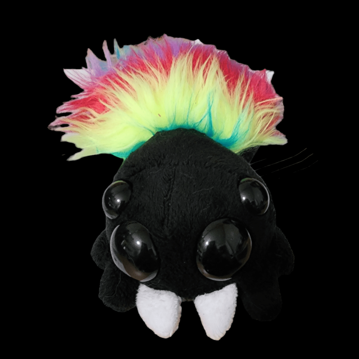 Rainbow Pride Spooder - Black - Venom Doll Plushies