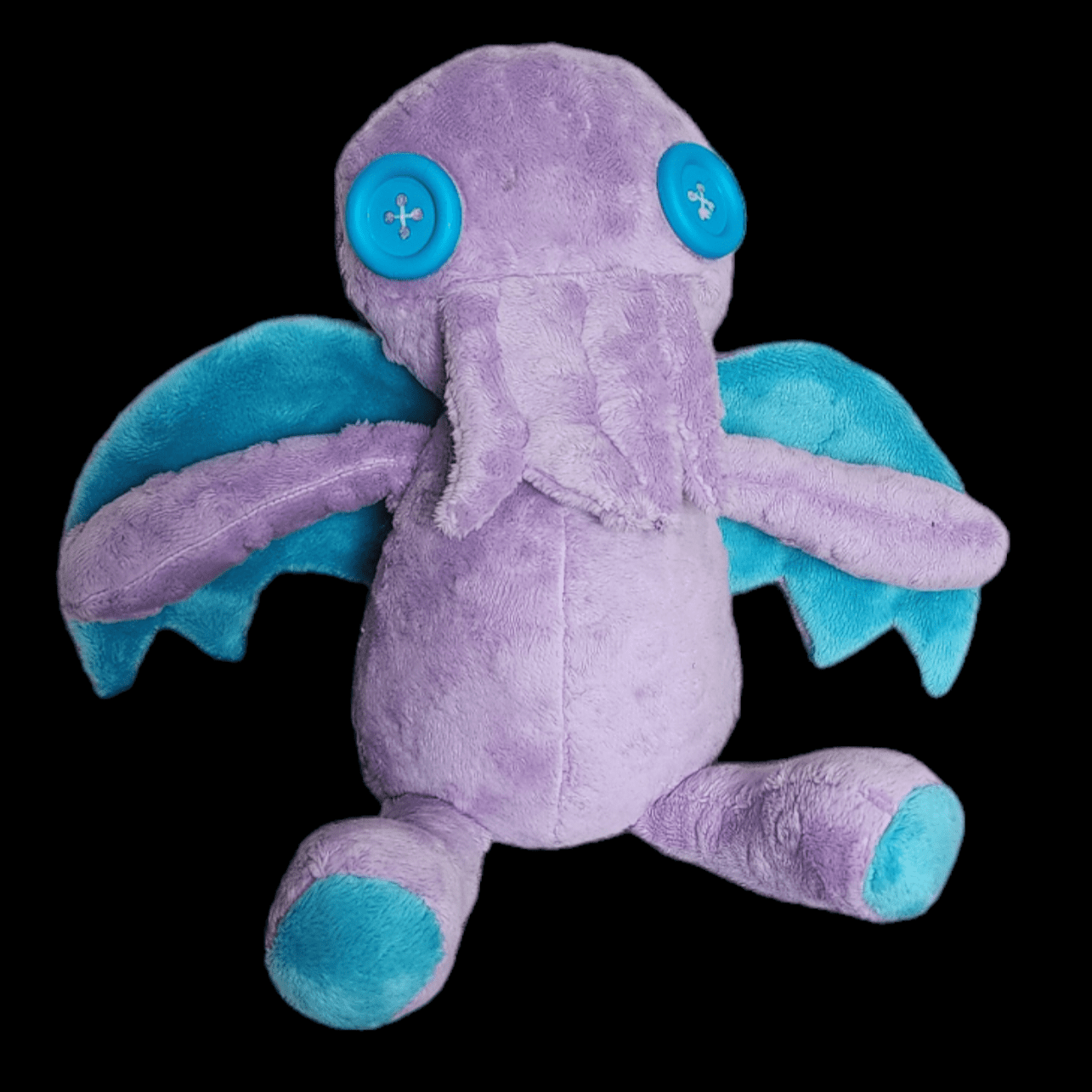 Lilac and Blue Cthulhu Plushie - Venom Doll Plushies