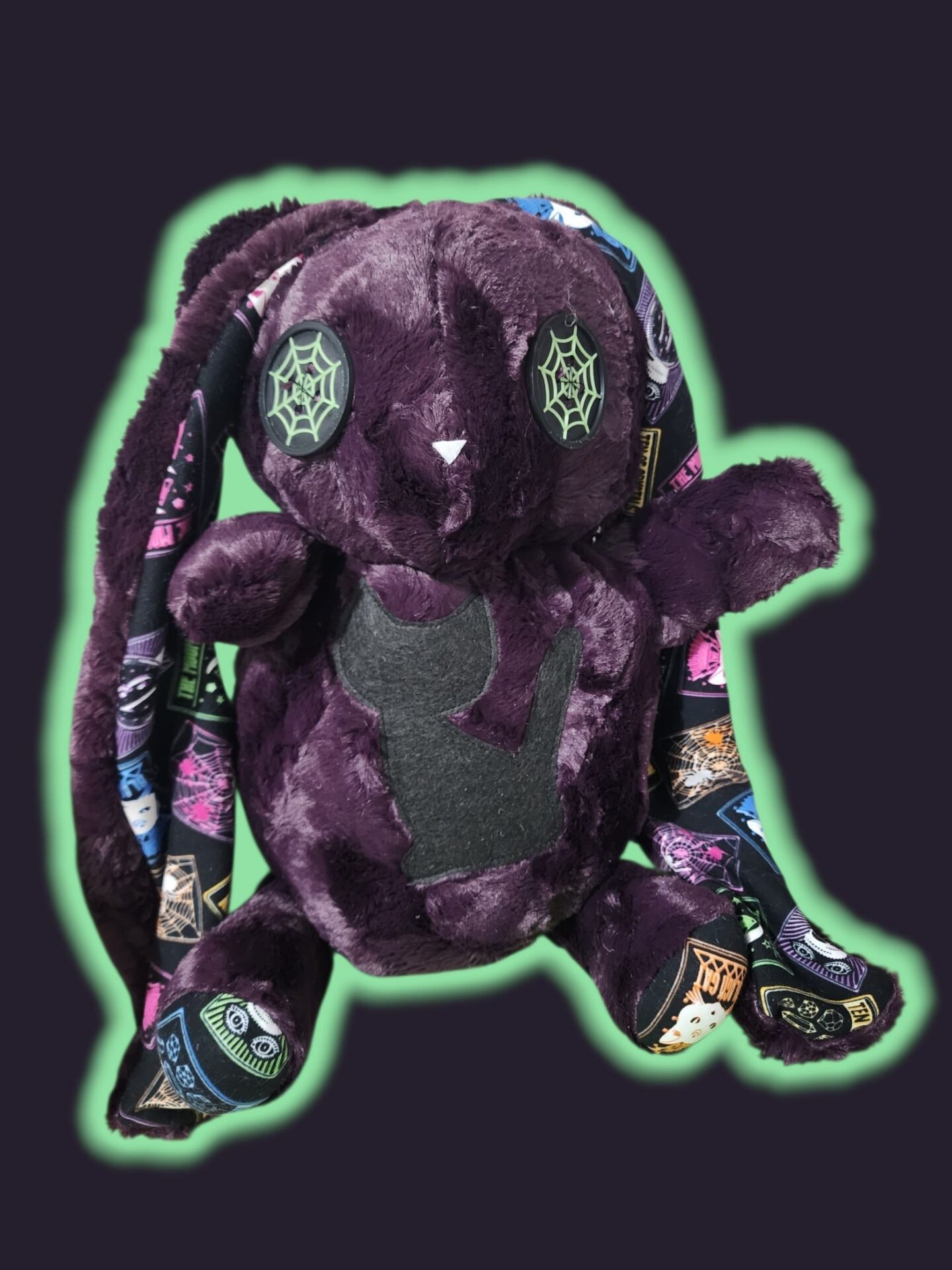 Spooky Bun Plushie Backpack #145 - Venom Doll Plushies